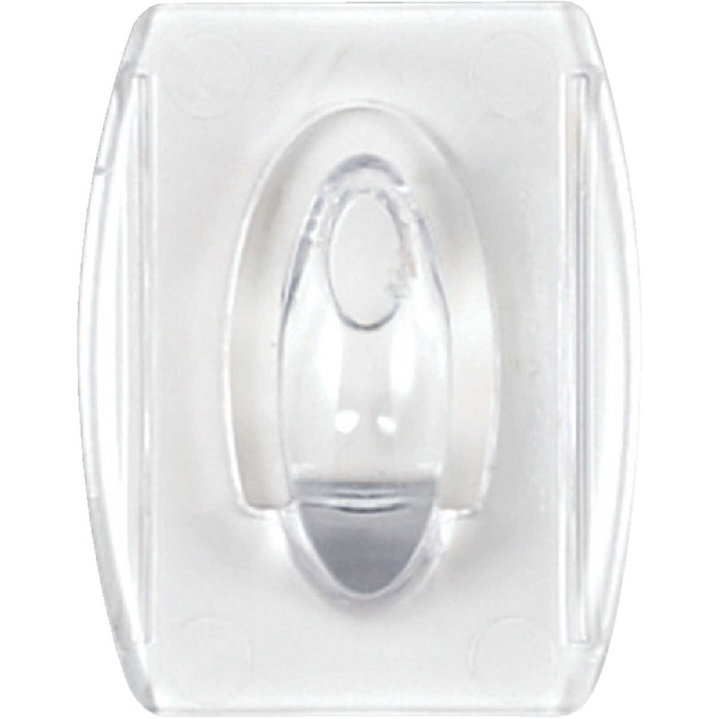 Command Clear Mini Hooks, 6 Hooks, 8 Strips Image 3