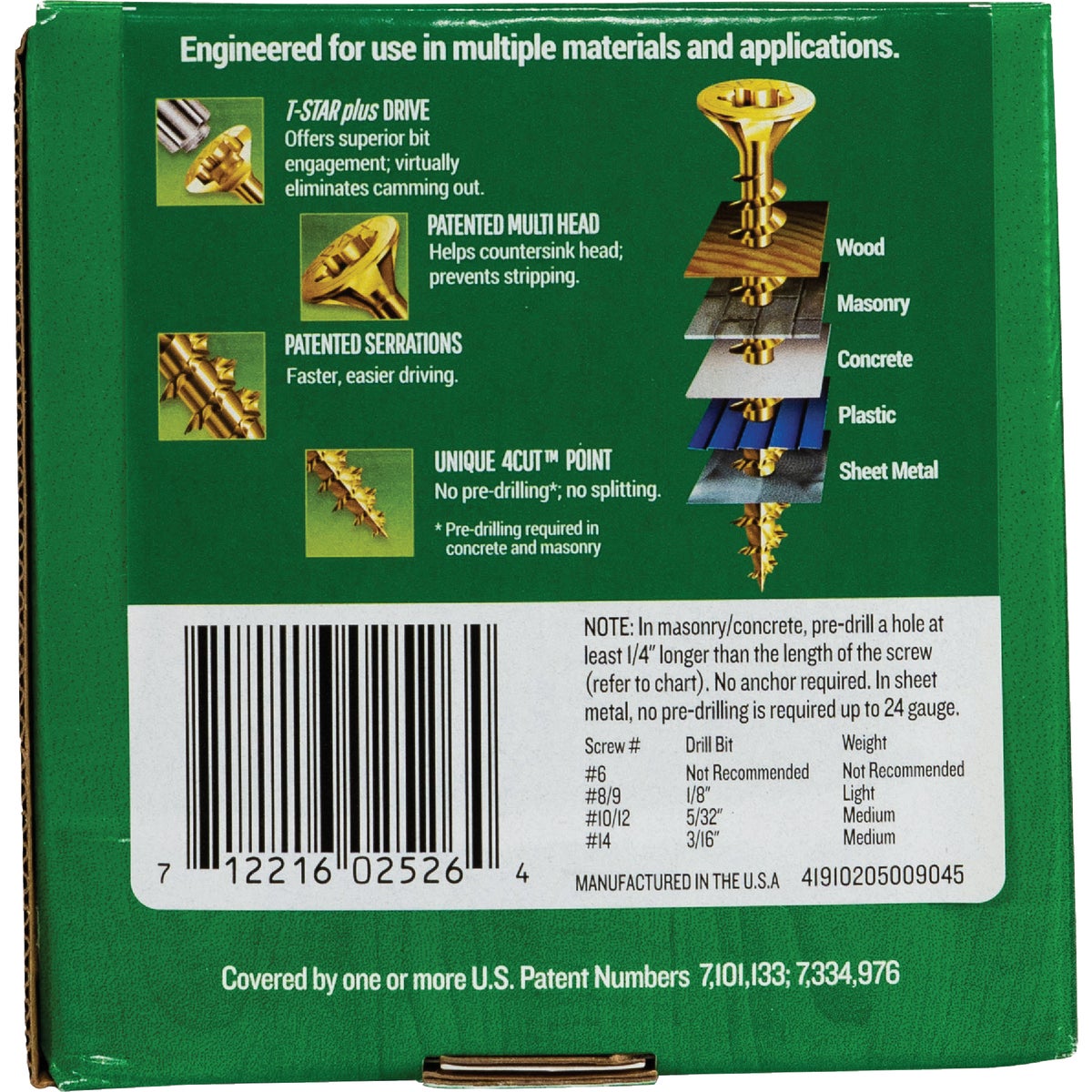 SPAX #10 x 3-1/2 In. T20 Plus Flat Head Yellow Zinc (Interior) Wood Screw (170-Count) Image 7