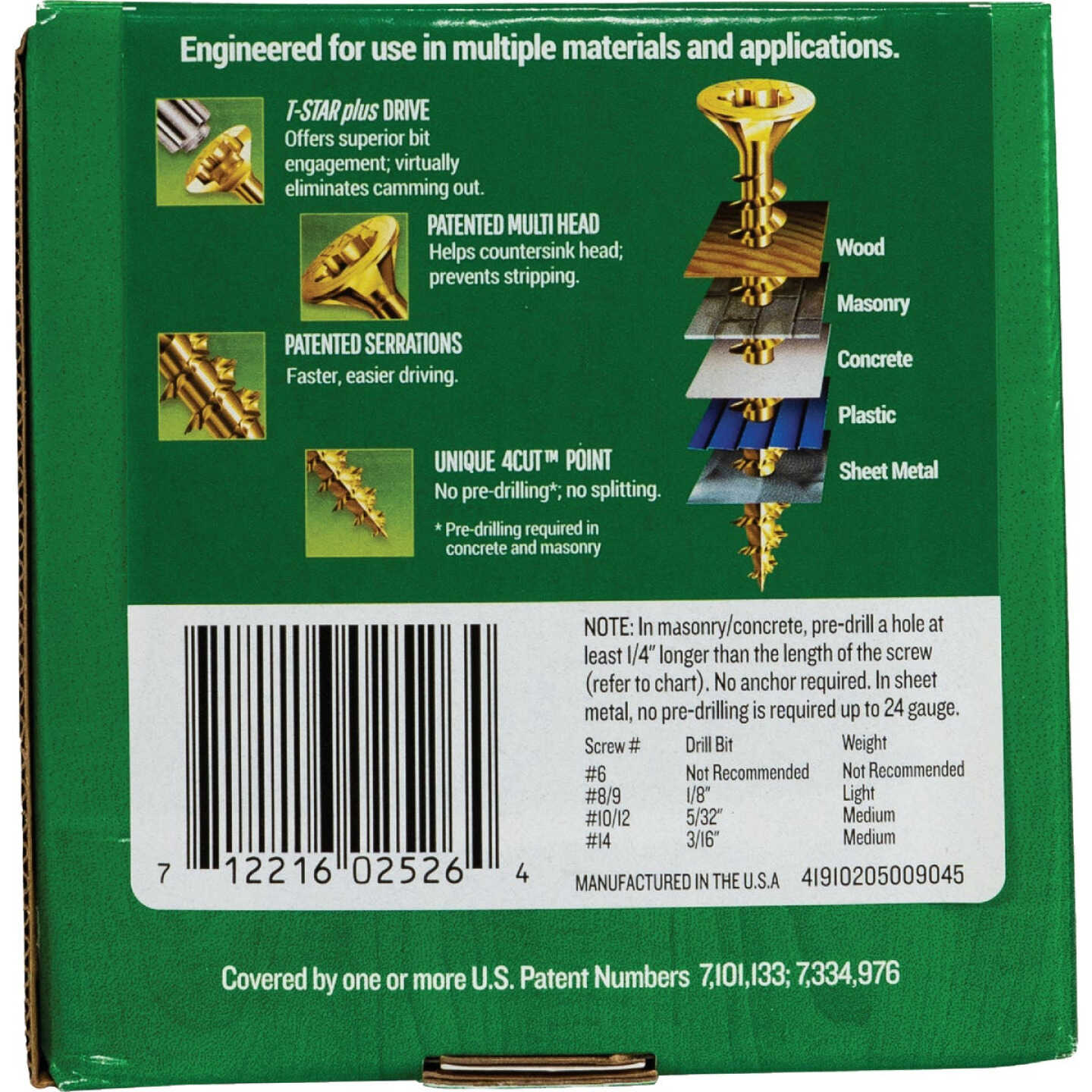 SPAX #10 x 3-1/2 In. T20 Plus Flat Head Yellow Zinc (Interior) Wood Screw (170-Count) Image 7