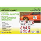Hy-Ko Magnetic Make-It-Yourself Sign Kit Image 1