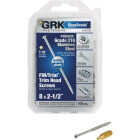GRK #8 x 2-1/2 In. Star Drive Stainless Steel Trim Screw (100-Count) Image 1