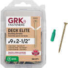 GRK Deck Elite #9 x 2-1/2 In. Star Drive Bugle-Head Deck Screw (100-Count) Image 1