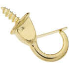 National Hardware 7/8 In. Safety Cup Hook with Spring Clip (2 Count) Image 1