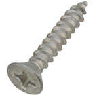 National Hardware #12 x 1-1/4 In. Phillips Flat Head Zinc Wood Screw (18-Count) Image 1