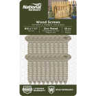 National Hardware #12 x 1-1/4 In. Phillips Flat Head Zinc Wood Screw (18-Count) Image 2