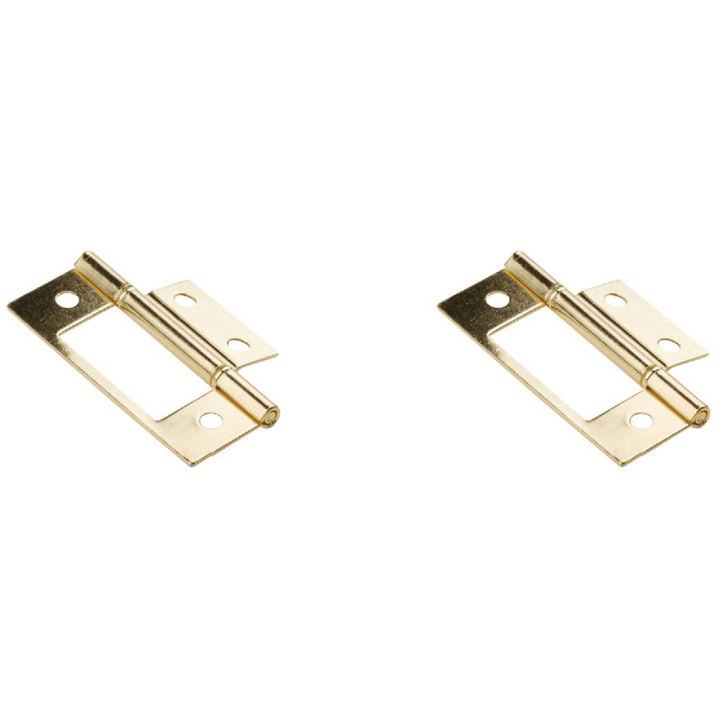 National Hardware 3 In. Non-Mortise Panel Hinge (2 Count) Image 1
