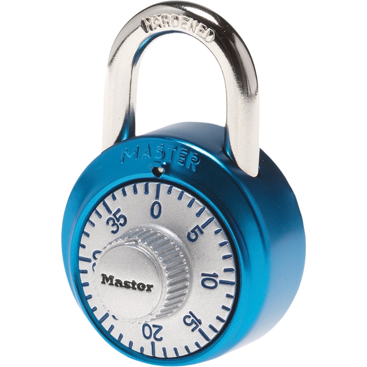 Master Lock 1-7/8 In. Combination Dial Padlock with Aluminum Cover