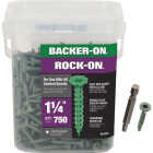 Backer-On Rock-On #9 x 1-1/4 In. Star Drive Cement Board Screws (750-Count) Image 1