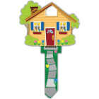 Lucky Line House Design Decorative House Key, KW11 Image 1