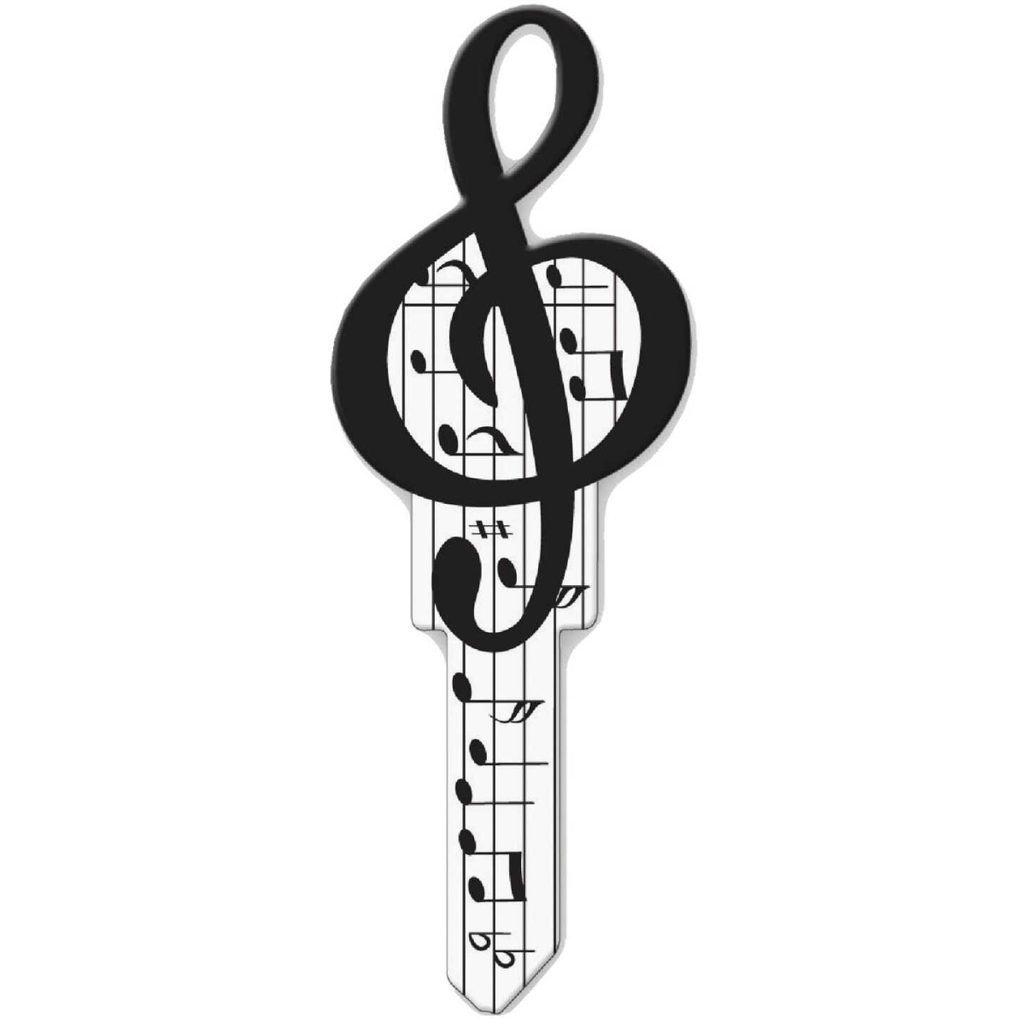 Lucky Line Music Design Decorative House Key, KW11 Image 1