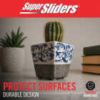 Super Sliders 3/8 In. Round Beige Felt Furniture Pad (84-Piece) Image 5
