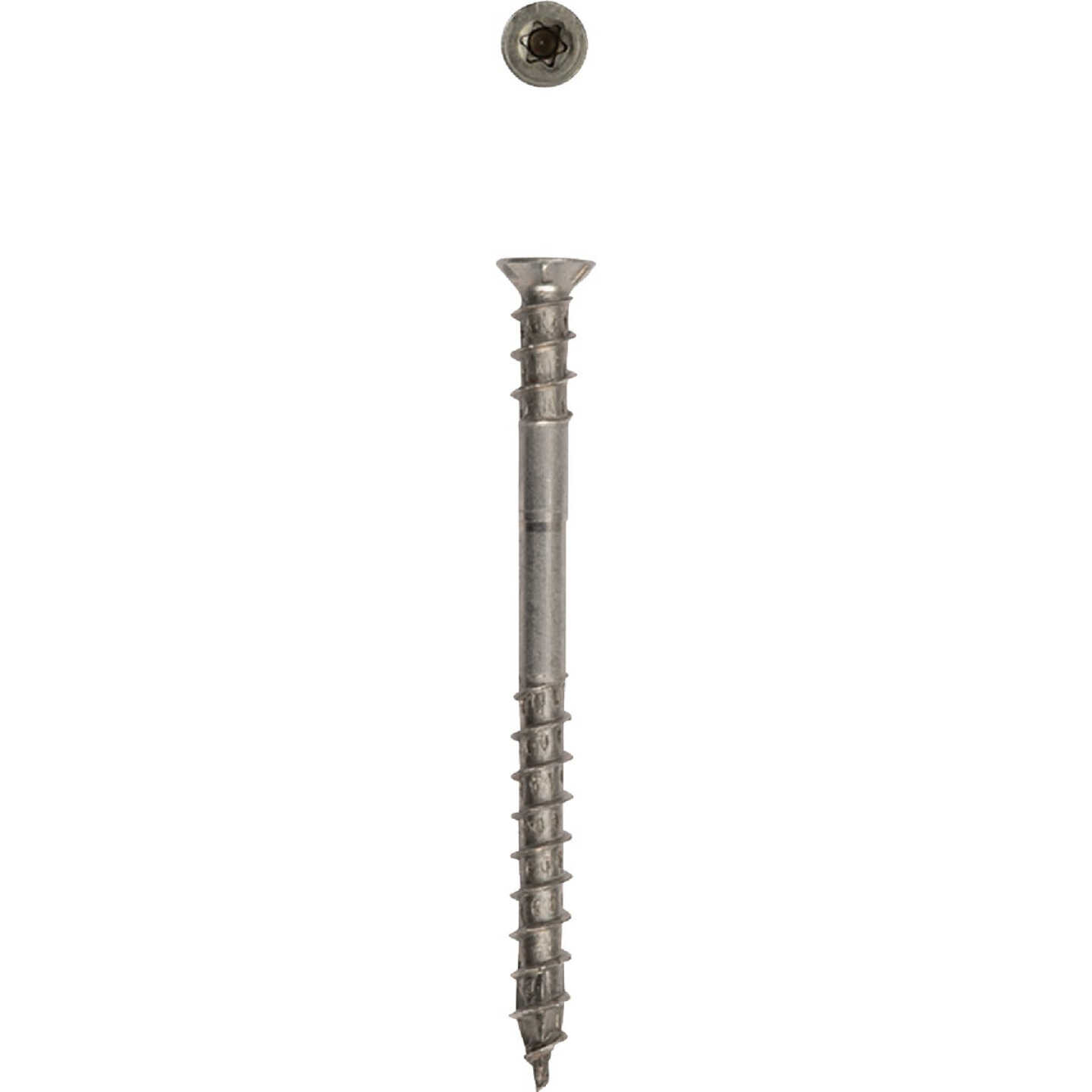 SPAX PowerDeck #10 x 2-1/2 In. T20 Plus Trim Head 304 Stainless Steel (Exterior Rated) Deck Screw (83-Count) Image 1