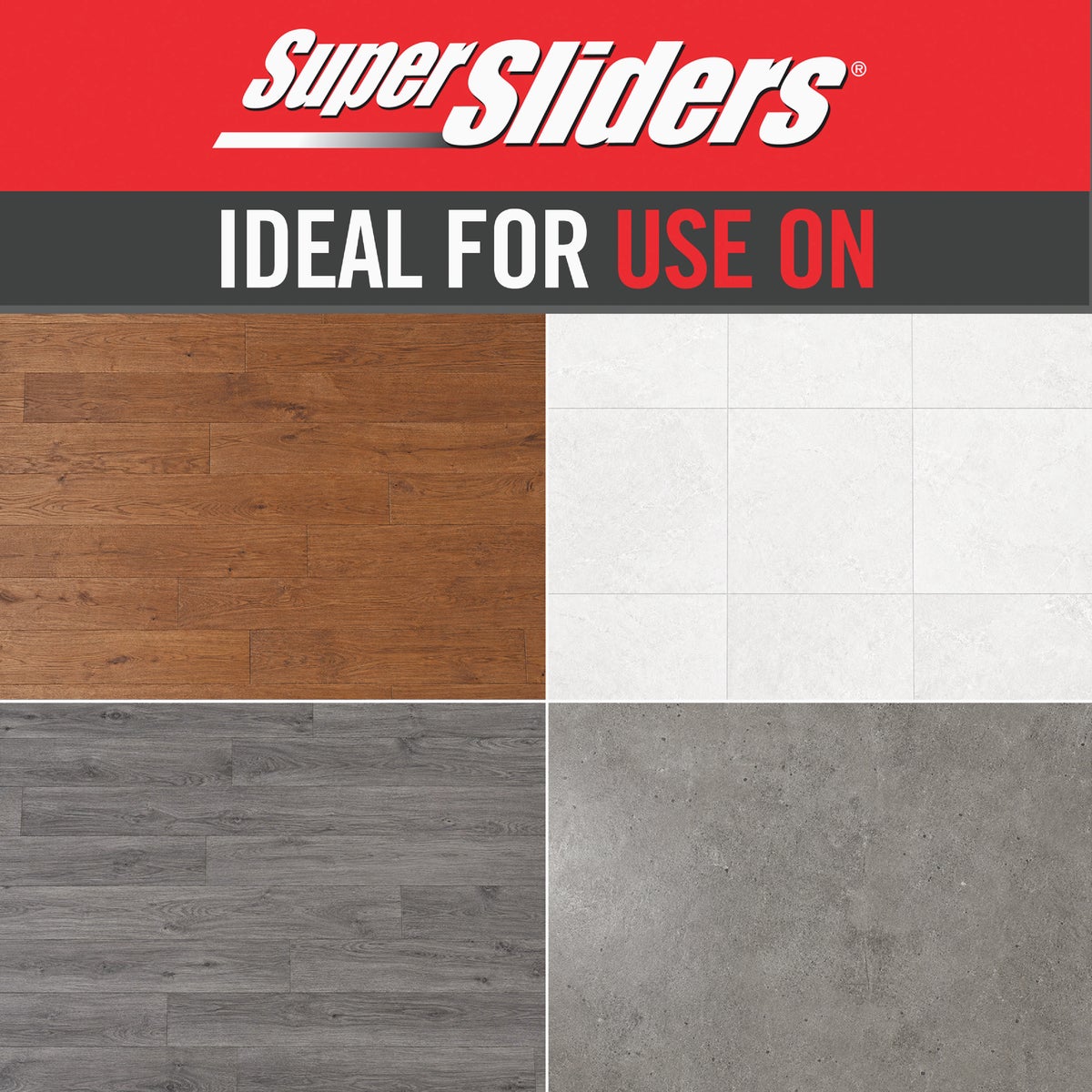 Super Sliders 3/8 In. Round Brown Felt Furniture Pads (84-Piece) Image 4