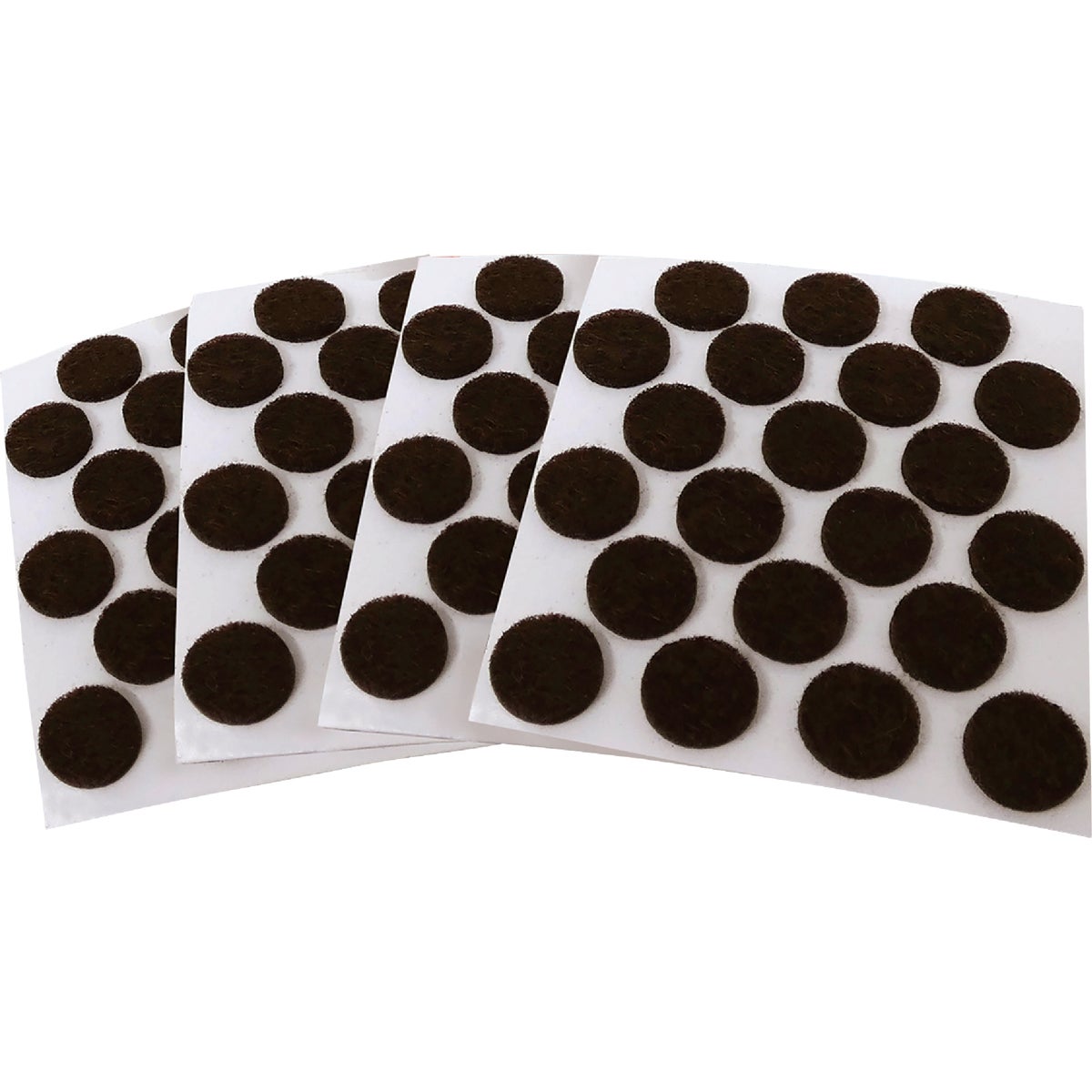 Super Sliders 3/8 In. Round Brown Felt Furniture Pads (84-Piece) Image 8