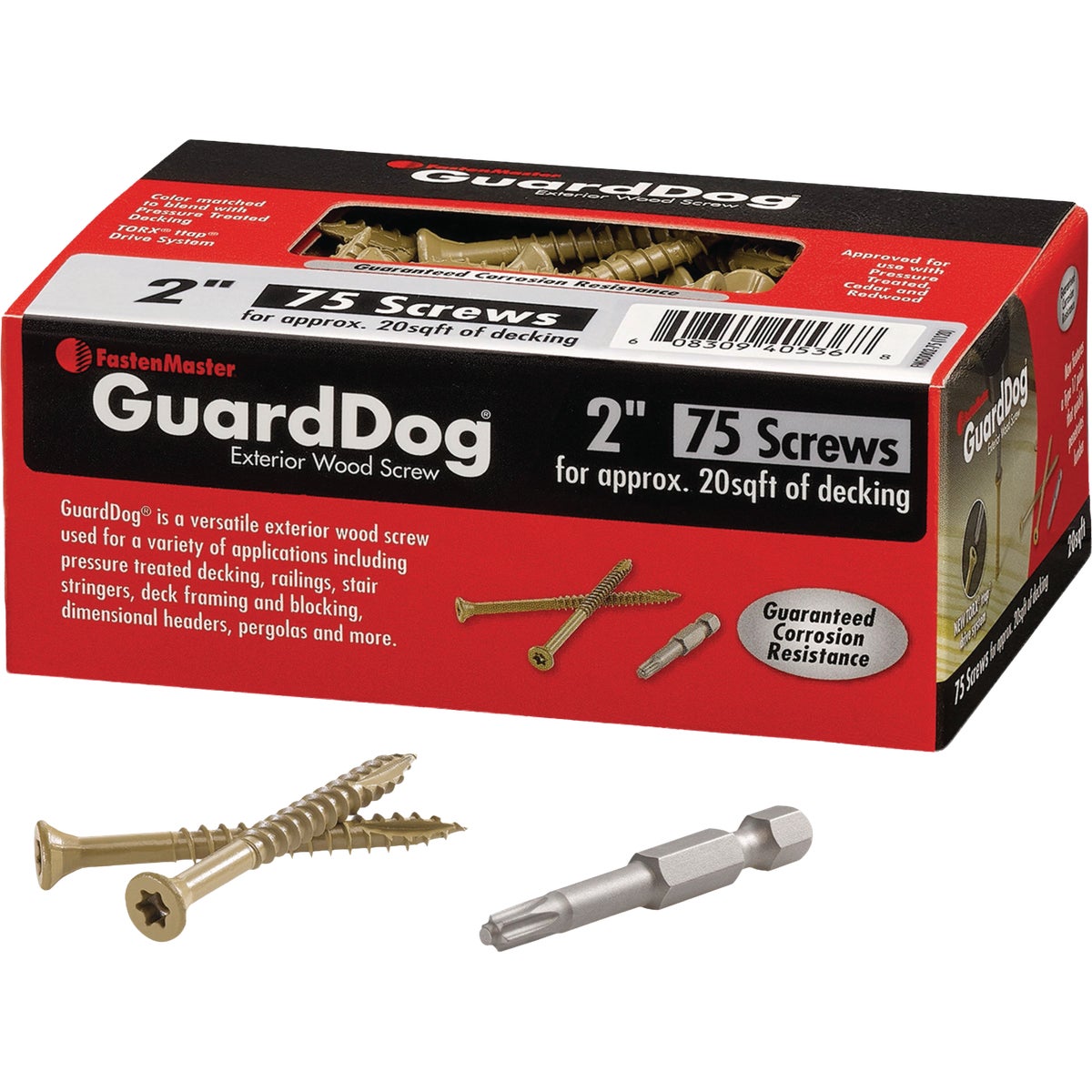 FastenMaster GuardDog 2 In. Deck Screw (75-Count)