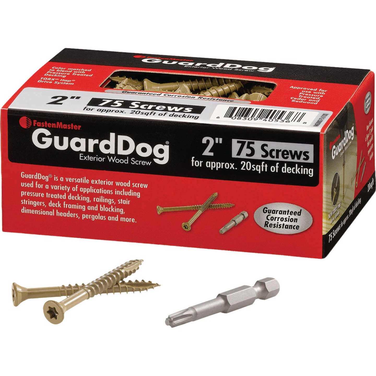 FastenMaster GuardDog 2 In. Deck Screw (75-Count) Image 1