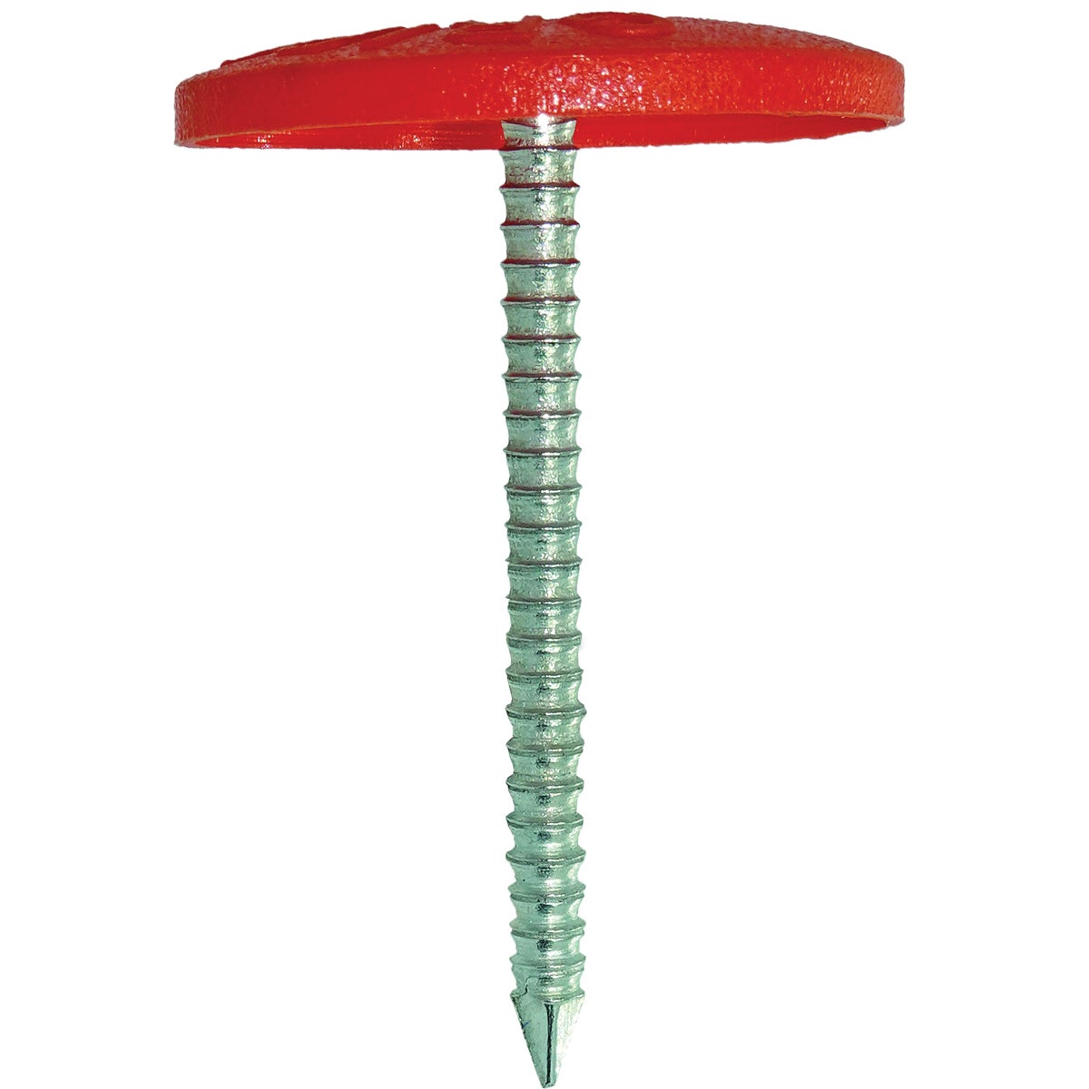 Grip-Rite 1-1/2 In. x 12 ga Ring Shank Electrogalvanized Plastic Cap Nail (2000-Count)