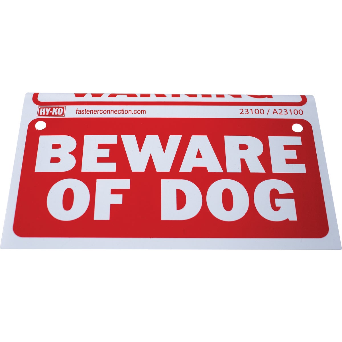 Hy-Ko Beware of Dog Sign