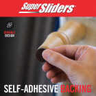 Super Sliders 1 In. Round Brown Felt Furniture Pad (16-Piece) Image 3
