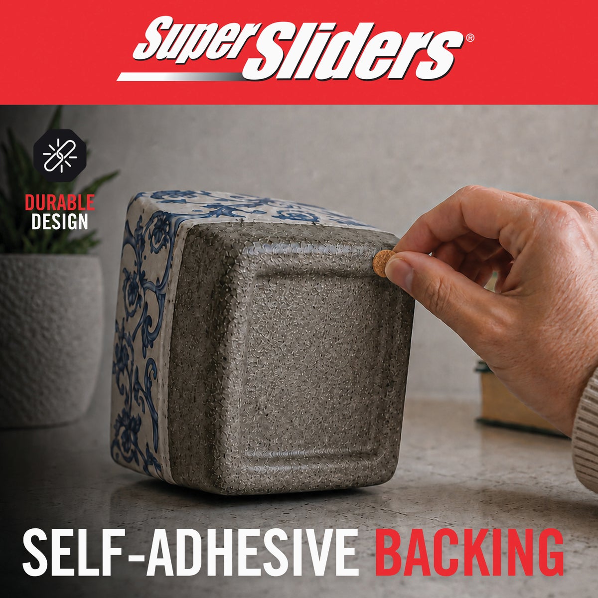 Super Sliders 1/2 In. Bumpers Round Cork Furniture Pads (24-Piece) Image 4