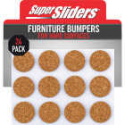 Super Sliders 1/2 In. Bumpers Round Cork Furniture Pads (24-Piece) Image 1