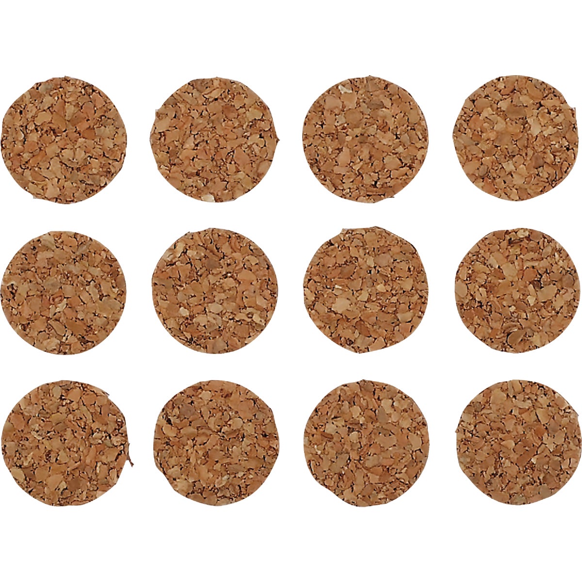 Super Sliders 1/2 In. Bumpers Round Cork Furniture Pads (24-Piece) Image 8