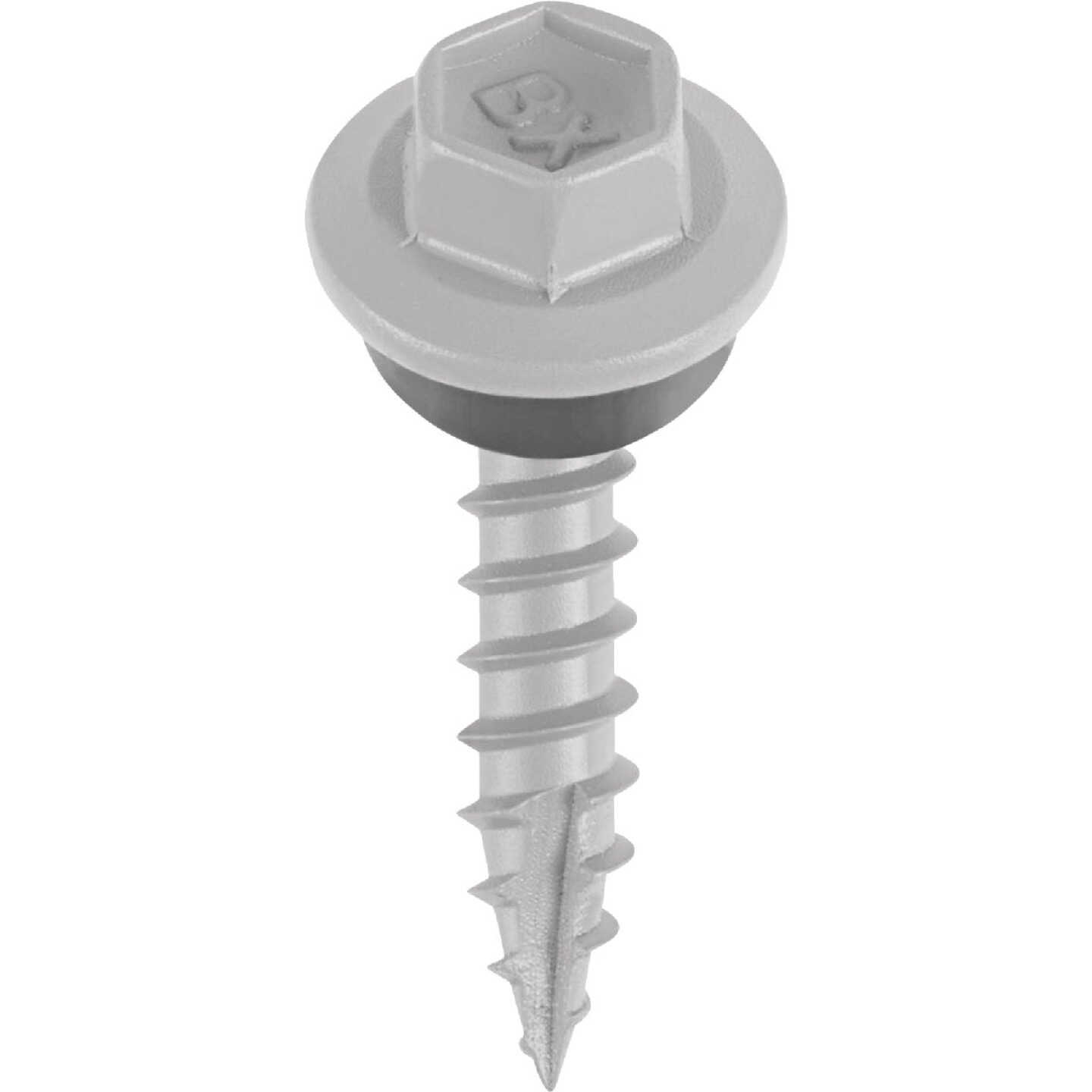 Teks Elite #12 x 1 In. Hex Washer Head Sharp Point Metal to Wood Roofing Screw (120-Count) Image 5