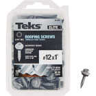 Teks Elite #12 x 1 In. Hex Washer Head Sharp Point Metal to Wood Roofing Screw (120-Count) Image 1