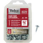 Teks #8 x 3/4 In. Modified Truss Head Sharp Point Lath Screw (200-Count) Image 1