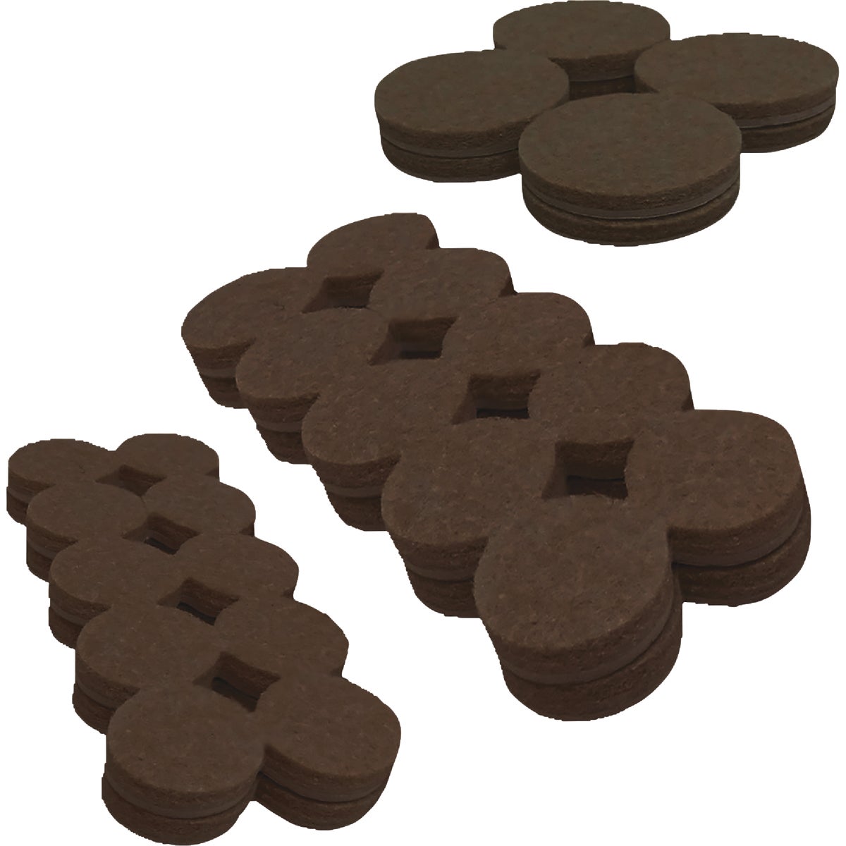 Super Sliders Felt Combo Brown Furniture Pad Variety Assortment (44-Piece) Image 8