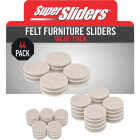 Super Sliders Felt Combo Oatmeal Furniture Pad Variety Assortment (44-Piece) Image 1