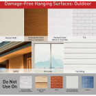 Command Outdoor Rope Light Clips, 12 Clips, 16 Strips Image 2