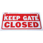 Hy-Ko Keep Gate Closed Sign Image 1