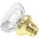 Defender Security Glass Knob Passage Door Latch Set Image 8