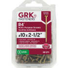 GRK R4 #10 x 2-1/2 In. Star Drive Multi-Purpose Wood Screw (70-Count) Image 6