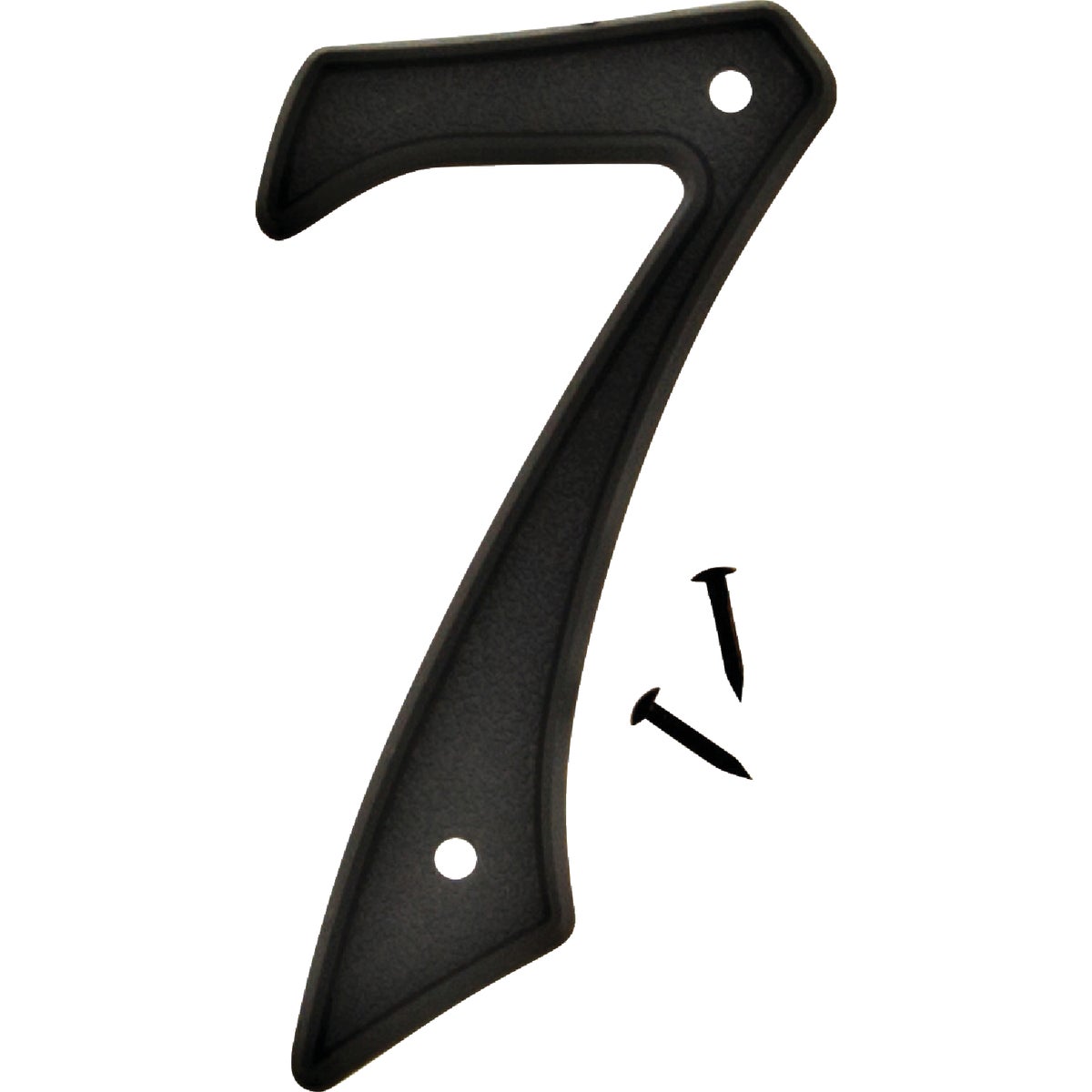 Hy-Ko 4 In. Black House Number Seven