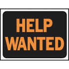 Hy-Ko 9x12 Plastic Sign, Help Wanted Image 1