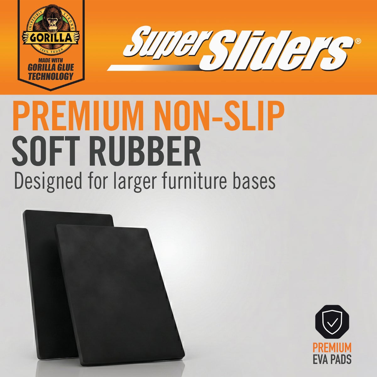 Super Sliders Gorilla Glue 4 1/2 In. x 6 In. Stay Put Blankets (2-Piece) Image 5