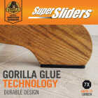 Super Sliders Gorilla Glue 4 1/2 In. x 6 In. Stay Put Blankets (2-Piece) Image 4