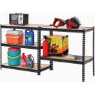 Muscle Rack 36 In. x 18 In. x 72 In. 5-Tier Black Shelving Unit Image 3