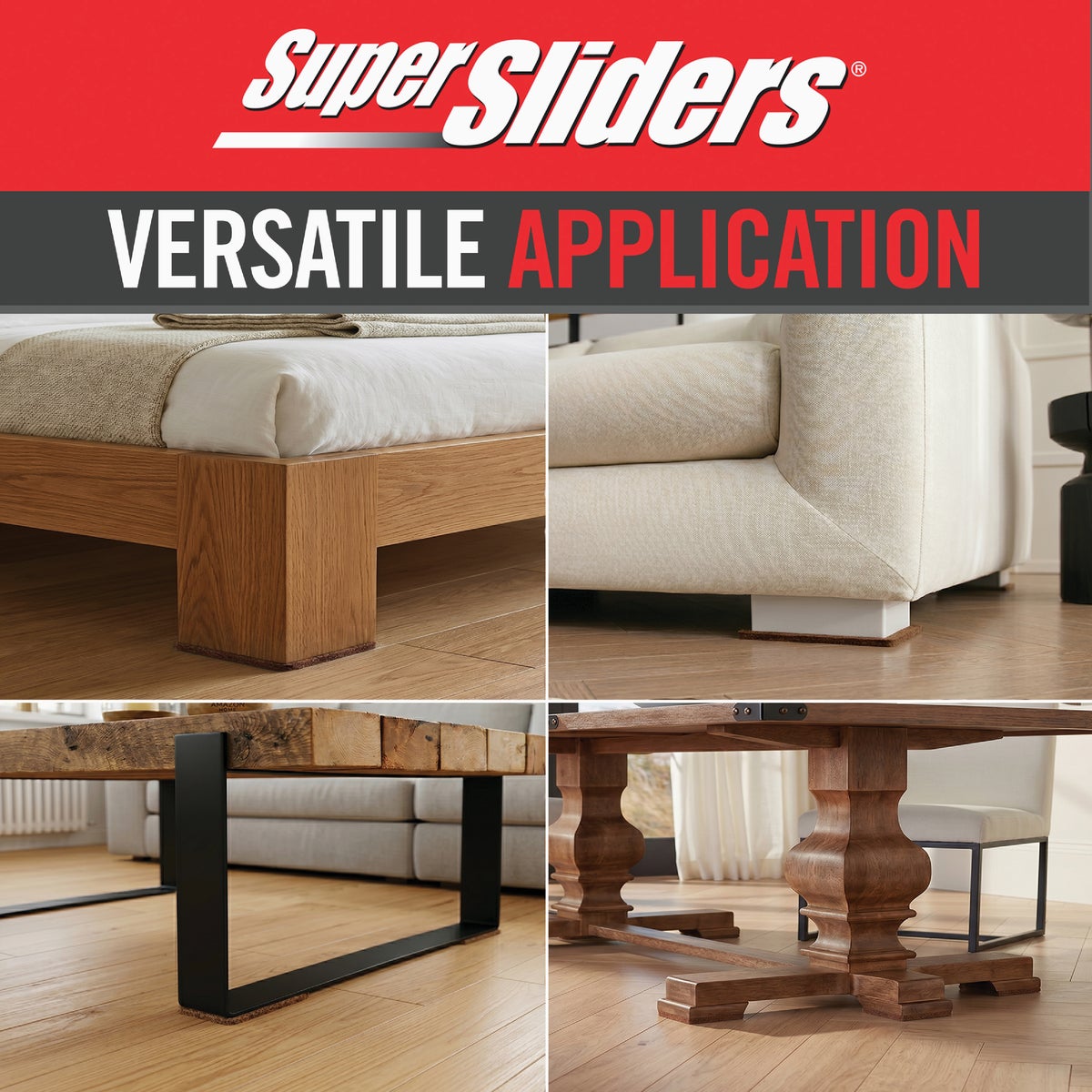 Super Sliders 4 In. x 6 In. Brown Felt Blanket (2-Piece) Image 6