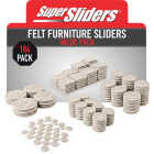 Super Sliders Felt Furniture Pads Variety Assortment (184-Piece) Image 1