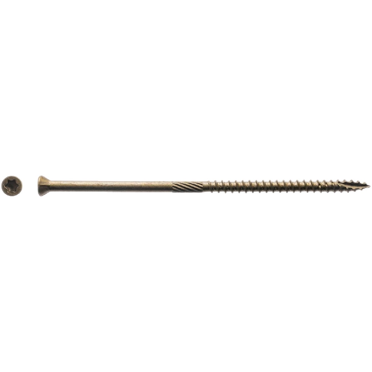 Big Timber #9 x 5 In. Bronze Star Drive Trim Head Wood Screw (1 Lb.) Image 2
