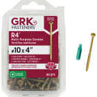 GRK R4 #10 x 4 In. Star Drive Multi-Purpose Wood Screw (50-Count) Image 1