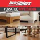 Super Sliders 4 In. x 6 In. Beige Blanket (2-Piece) Image 6