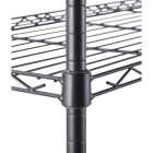Muscle Rack 36 In. x 14 In. x 54 In. 4-Tier Black Wire Shelving Unit Image 4