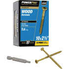 Hillman PowerPro #10 x 2-1/2 In. Premium Exterior Wood Screw (78-Count) Image 1