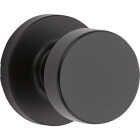 Kwikset Pismo Contemporary Matte Black Passage Knob Image 1