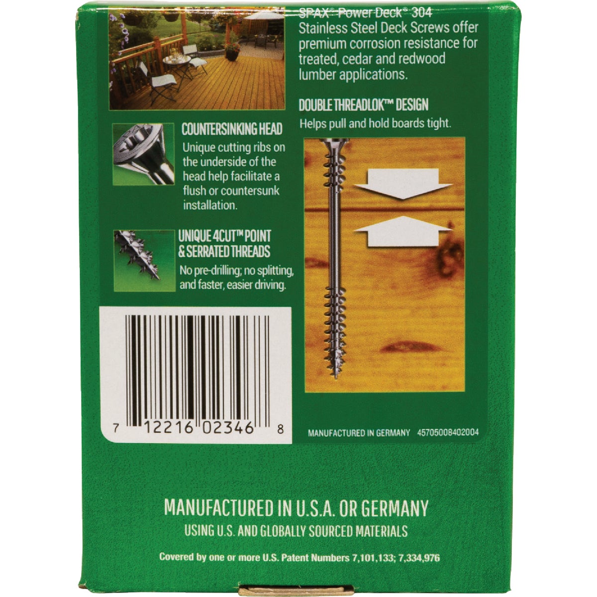 SPAX PowerDeck #10 x 3 In. T20 Plus Trim Head 304 Stainless Steel (Exterior Rated) Deck Screw (66-Count) Image 7