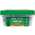 SPAX PowerLags 5/16 In. x 6 In. T40 Washer Head HCR (Exterior Rated) Lag Screw (150-Count) Image 6